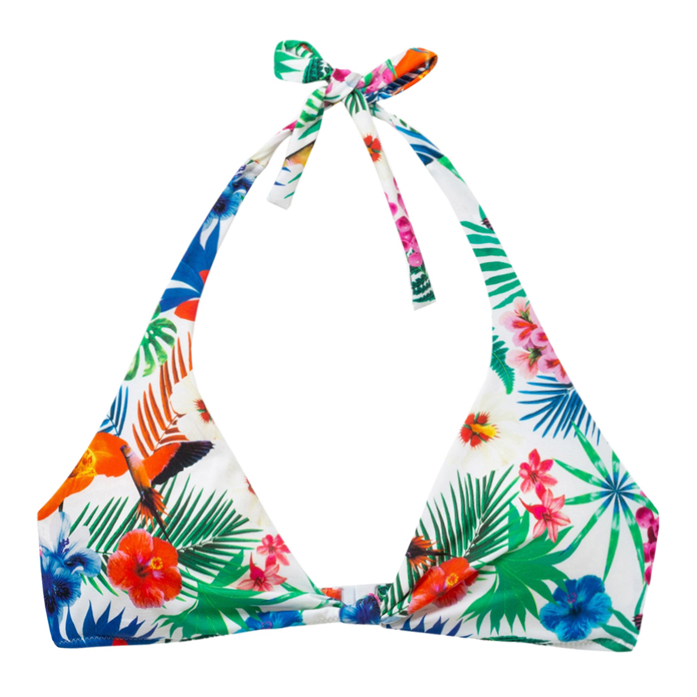 DesigualWomen'sLeopardBikiniTop