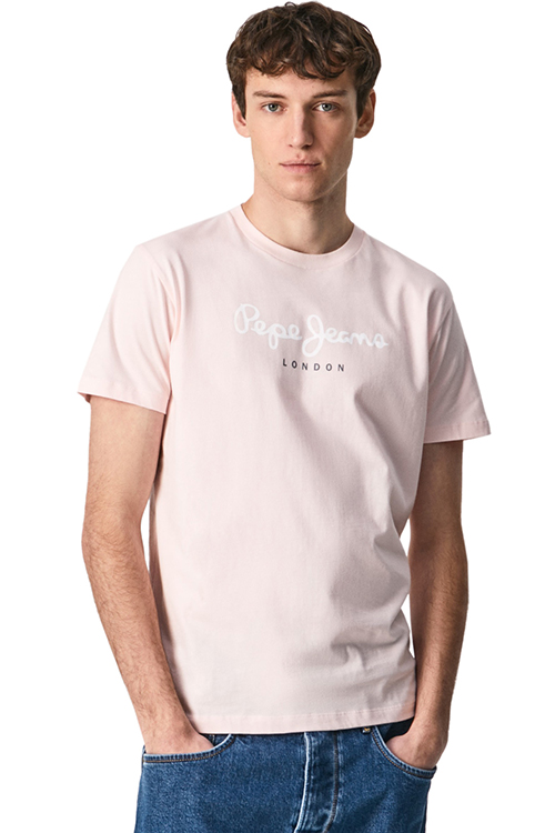 Men's Eggo Short Sleeve T-Shirt with Round Neck