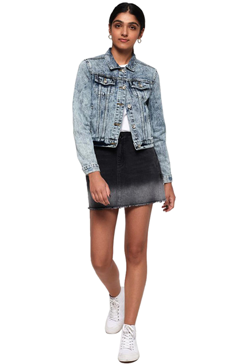 girlfriend denim jacket