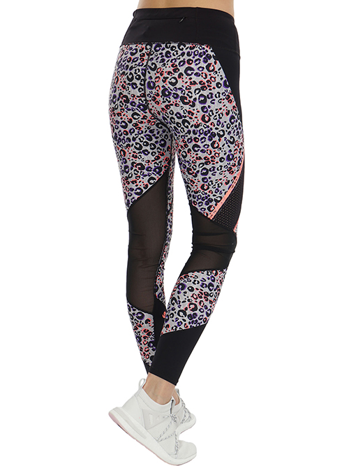active mesh panel leggings