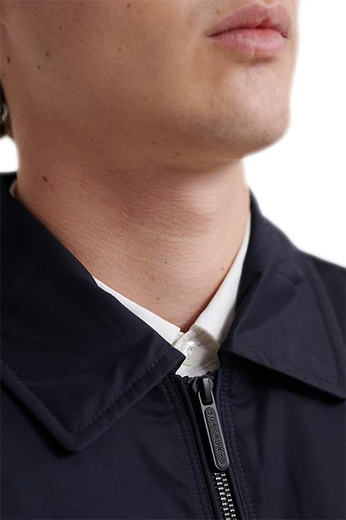 collared harrington jacket