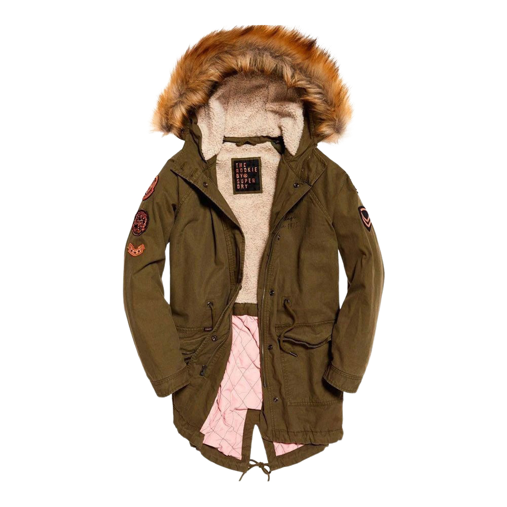 heavy weather rookie fishtail parka coat