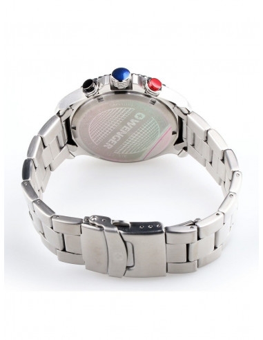 Wenger Unisex Seaforce Chronograph - Swiss Made Analogue Quartz Stainless Steal Watch 01.0643.111