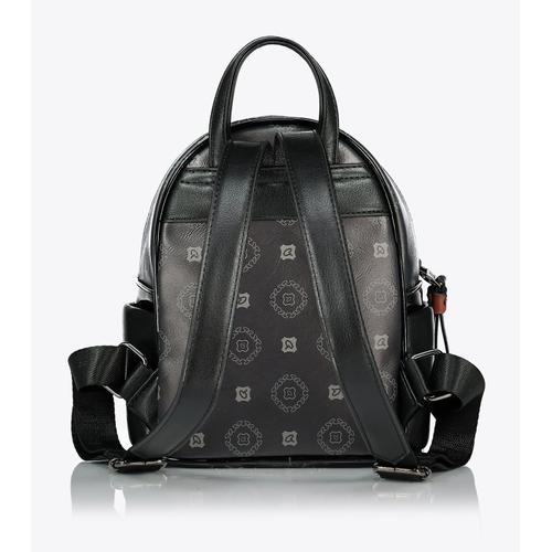 Girls' Miracle Backpack with All Over Printed Monogram and Adjustable Shoulder Straps