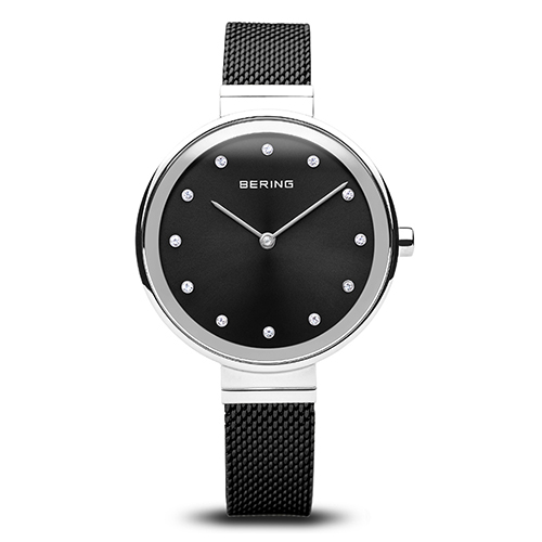 Bering Ladies Watch Wristwatch Slim Classic 12034-102 Meshband