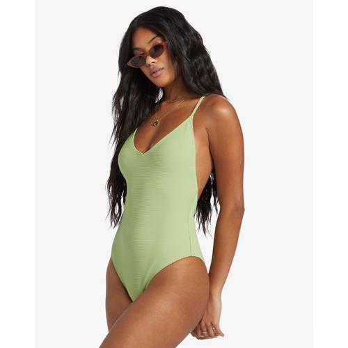 Women's Tanlines Sage High Leg One-Piece Swimsuit
