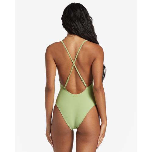 Women's Tanlines Sage High Leg One-Piece Swimsuit