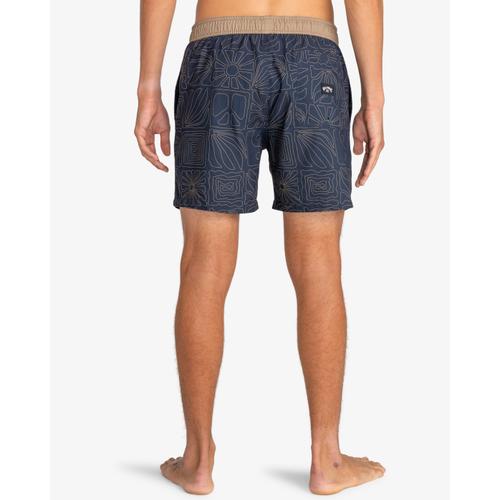 Men's Good Times Layback Quick-Dry 16" Swim Shorts with Elastic Waist