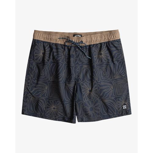 Men's Good Times Layback Quick-Dry 16" Swim Shorts with Elastic Waist