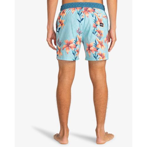 Men's Good Times Layback Quick-Dry 16" Swim Shorts with Elastic Waist