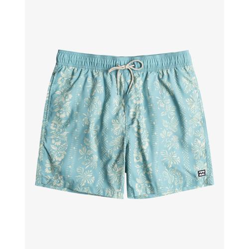 Men's Good Times Layback Quick-Dry 16" Swim Shorts with Elastic Waist