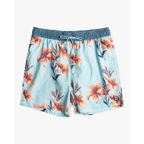 Men's Good Times Layback Quick-Dry 16" Swim Shorts with Elastic Waist