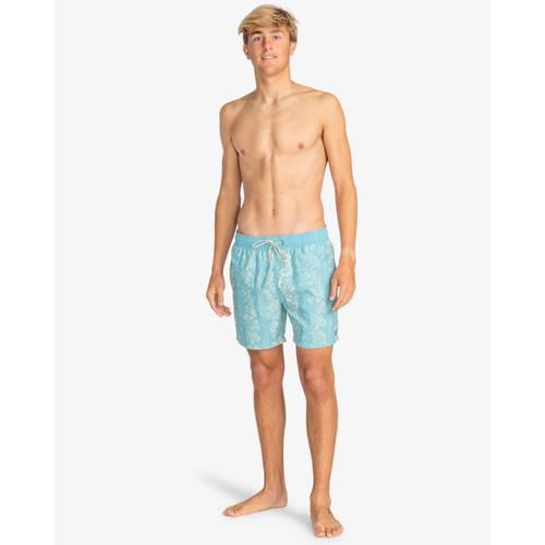Men's Good Times Layback Quick-Dry 16" Swim Shorts with Elastic Waist