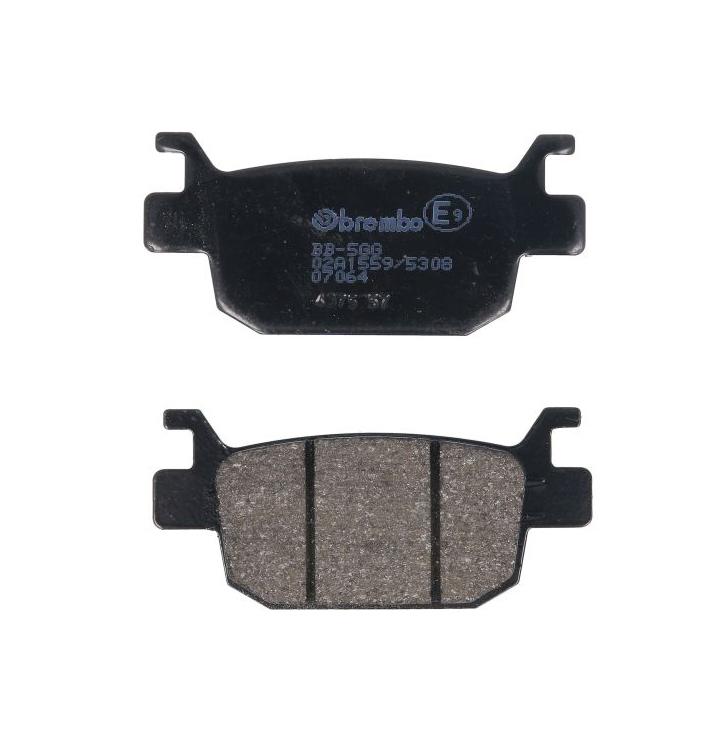 Brembo Brake Pads 07064 Carbon/Ceramic 81.3x9 mm Left/Right Rear