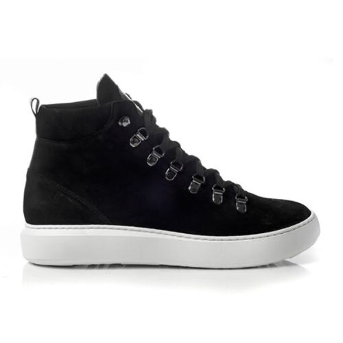 Men's Lace up Sneakers in Leather