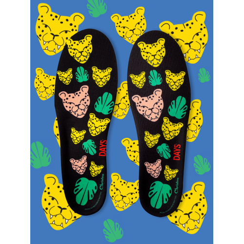 Kids' Eco-Friendly Anatomical Insoles with Arch Support, Shock Absorption & Foot Stabilization