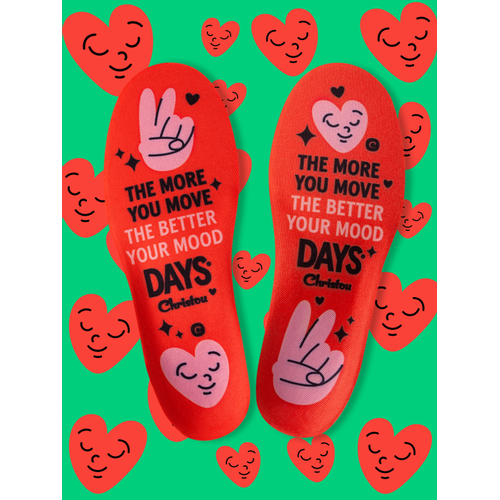 Kids' Eco-Friendly Anatomical Insoles with Arch Support, Shock Absorption & Foot Stabilization