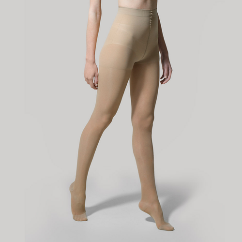 Women's Graduated Compression Tights 140 DEN – Body Shaping & Leg Support for Comfort & Style