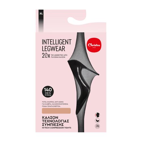 Women's Graduated Compression Tights 140 DEN – Body Shaping & Leg Support for Comfort & Style