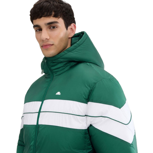 Men's Pollas Quilted Puffer Jacket with Hood & High Neck