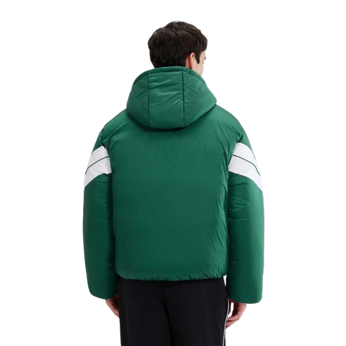 Men's Pollas Quilted Puffer Jacket with Hood & High Neck