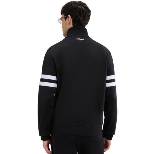 Men’s Roma Zip-Up Jacket with High Neck & Embroidered Logo
