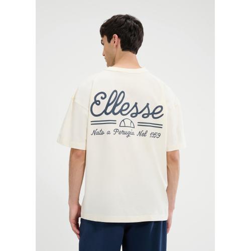 Men's Salucha T-shirt with Crew Neck and Subtle Logo