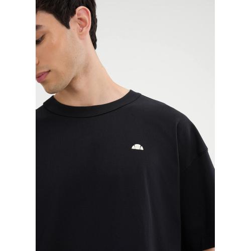 Men's Salucha T-shirt with Crew Neck and Subtle Logo