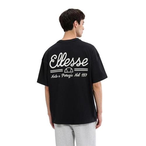 Men's Salucha T-shirt with Crew Neck and Subtle Logo