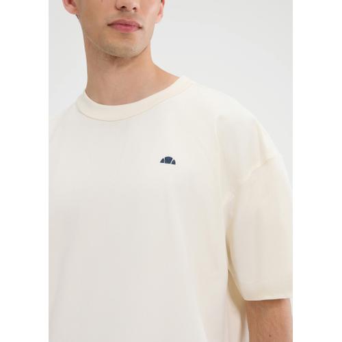 Men's Salucha T-shirt with Crew Neck and Subtle Logo