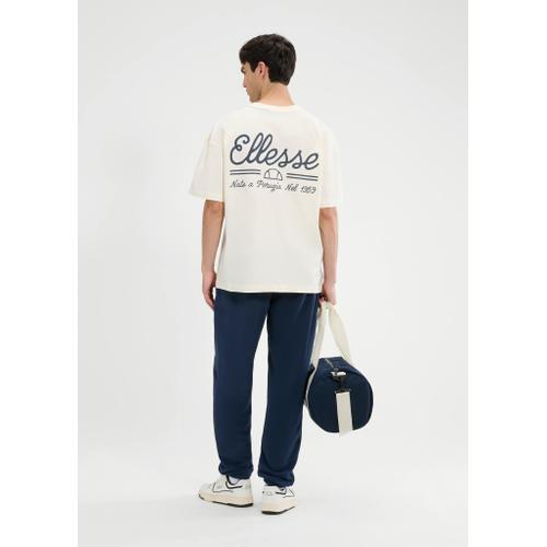 Men's Salucha T-shirt with Crew Neck and Subtle Logo