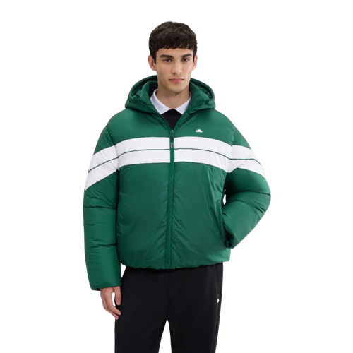 Men's Pollas Quilted Puffer Jacket with Hood & High Neck