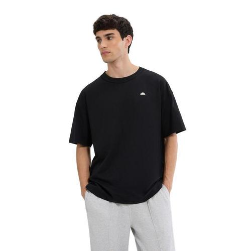 Men's Salucha T-shirt with Crew Neck and Subtle Logo