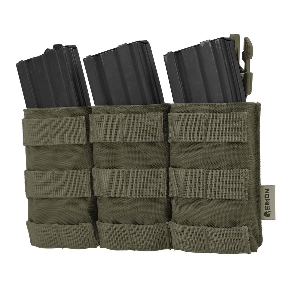 PC TRIPLE MAG FRONT PLACARD M4/M16 GEN III - Versatile Magazine Carrier