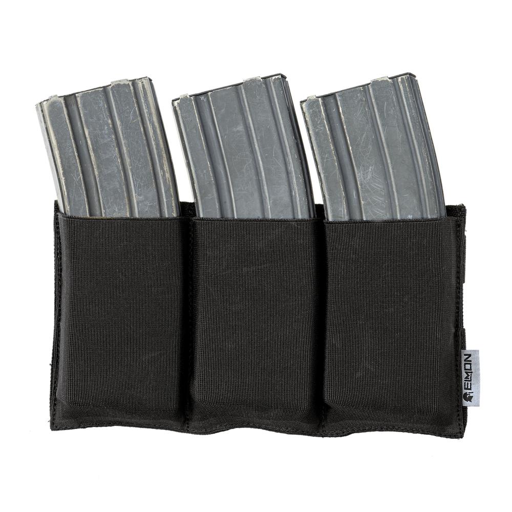 M16 Triple Elastic Magazine Pouch - MOLLE Compatible Fast Reload Pouch