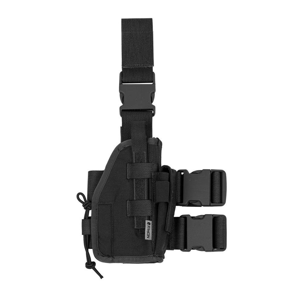 Pistol Case – Belt-Mounted Holster with Retention System and Magazine Pouch