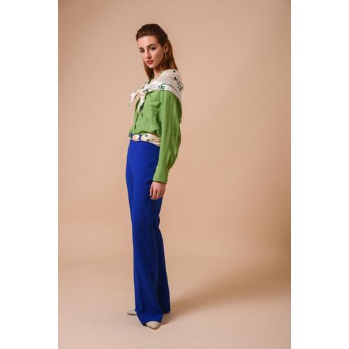 Women's Handmade Silk Scarf with The Sacred Olive Tree