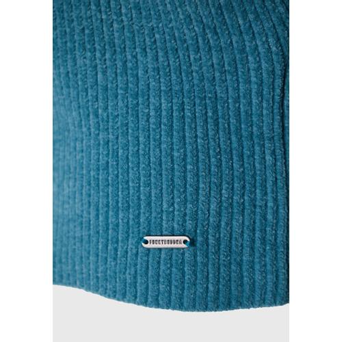 Women’s Crew Neck Chenille Short Sweater with Regular Fit