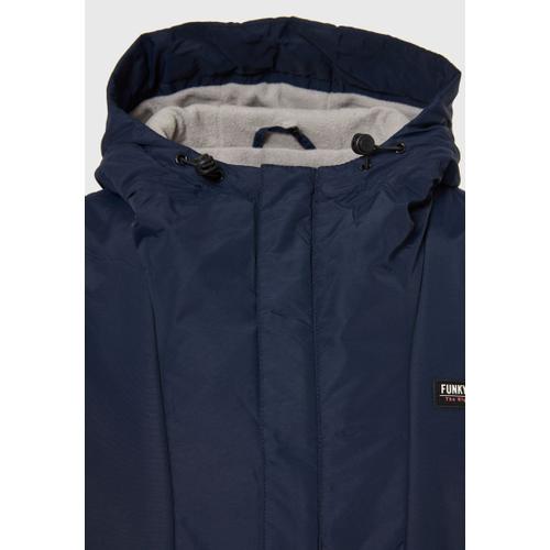 Men's Overhead Long Sleeve Hooded Jacket with Front Pocket