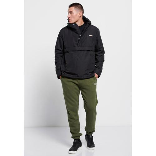 Men's Overhead Long Sleeve Hooded Jacket with Front Pocket