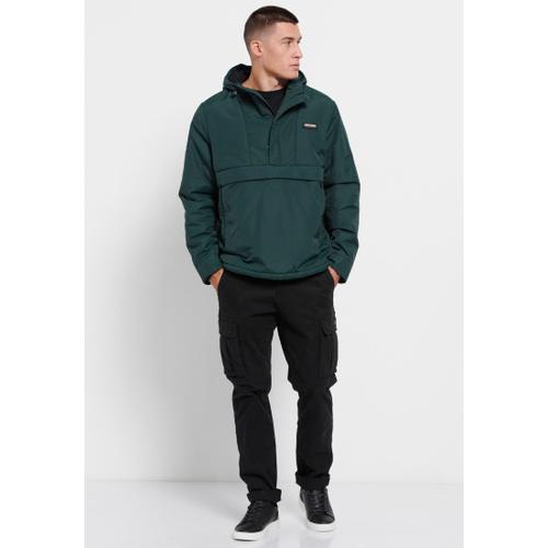 Men's Overhead Long Sleeve Hooded Jacket with Front Pocket