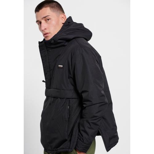 Men's Overhead Long Sleeve Hooded Jacket with Front Pocket