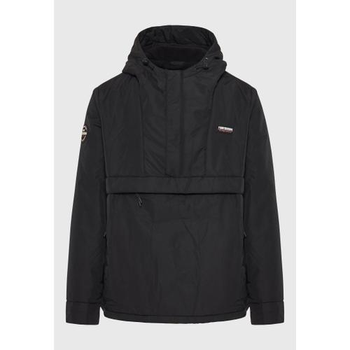 Men's Overhead Long Sleeve Hooded Jacket with Front Pocket