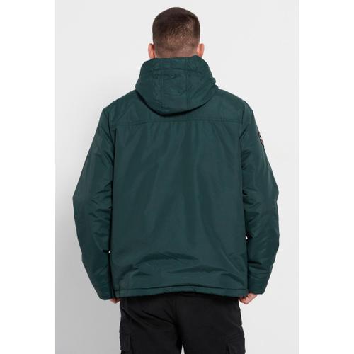 Men's Overhead Long Sleeve Hooded Jacket with Front Pocket