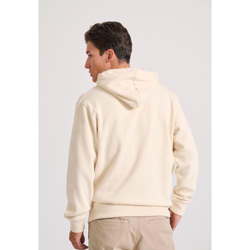 Men's Relaxed Fit Hoodie with Embroidered Chest Logo