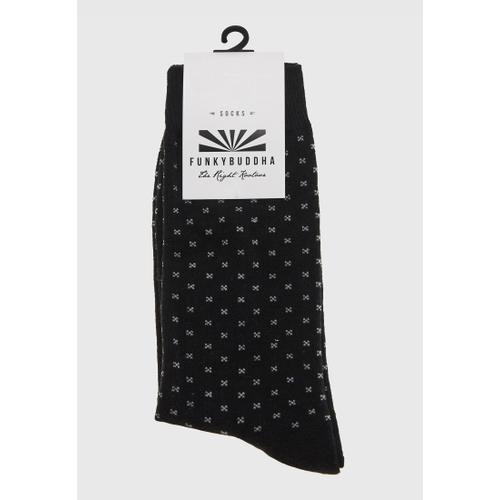 Men's Mid-Calf Patterned Socks with Timeless Design