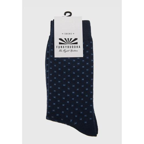 Men's Mid-Calf Patterned Socks with Timeless Design