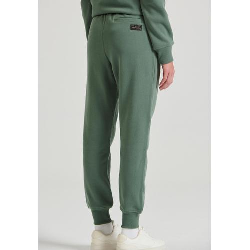 Women's Joggers with Thigh Print, Drawcord Waistband and Regular Fit