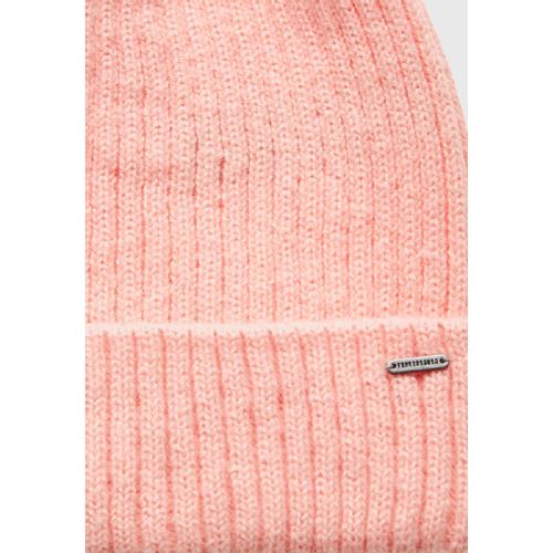 Women's Thick Knitted Beanie with Cuffed Design