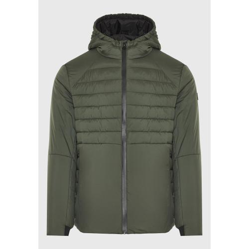 Men’s Quilted Traveller Jacket with Hood, Lightweight & Insulated